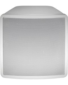 Enceinte Public adress, 2 voies, 100 V, 150 W, 8", intérieur et extérieur, IP66, EN-54, blanche