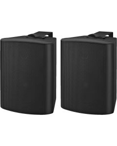 Enceinte active 5", 20 W, (paire) stéréo 2 voies, noires