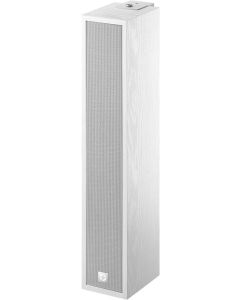 Colonne sonore Public adress, 100 V, 40 W, 2 voies, blanche