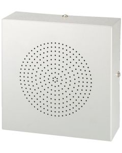 Enceinte Public adress, 100 V, 6 W, murale, blanche