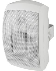 Enceinte Public adress, 100 V / 8 Ω, 50 W, intérieur et extérieur, IP55, blanche