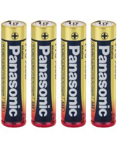 Batterie R03, alcalines - PANASONIC