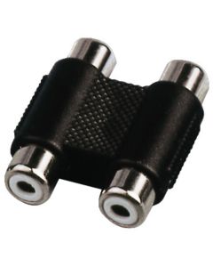 Adaptateur 2 x RCA femelle / 2 x RCA femelle