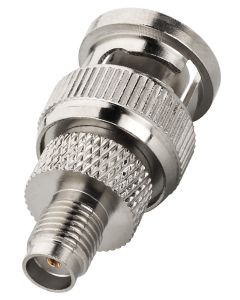 Adaptateur fiche SMA femelle / BNC mâle, 50 Ω