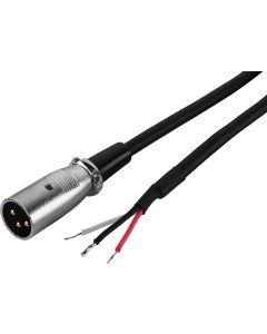 Cordon adaptateur, XLR mâle, 1 m