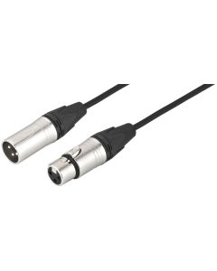 Cordon DMX 3-PIN XLR mâle / 3-PIN XLR femelle, 10 m - NEUTRIK