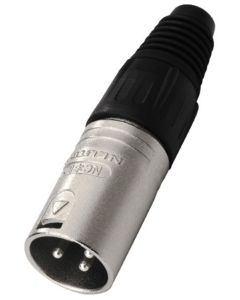 Fiche XLR mâle, 3 pôles - NEUTRIK