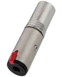 Adaptateur XLR / jack 6,35 femelle stéréo - NEUTRIK