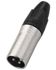 Fiche XLR mâle, 3 pôles - NEUTRIK