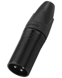 Fiche XLR mâle, 3 pôles - NEUTRIK