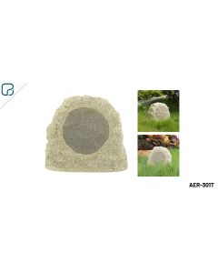 Haut-parleur Public adress, jardin, rocher, 100 V, 8 Ω, 30 W, IP66