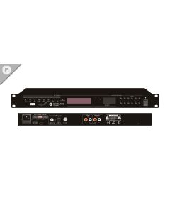 Lecteur CD, MP3, tuner FM/RDS, BT, 1U