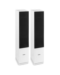 Enceinte colonne 6,5", 3 x, 500 W, Hi-Fi, (paire), blanc - SHF80W