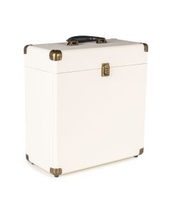 Valise pour disques vinyl, crème - RC32