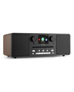 Radio internet, FM, DAB+, lecteur CD, BT, couleur bois - Naples