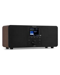 Radio Hifi DAB+, BT, FM, USB, Noir+Bois - Genua