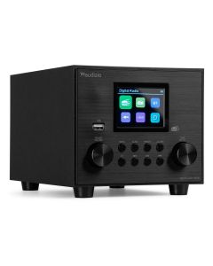 Radio Hifi DAB+, BT, FM, USB, avec subwoofer, couleur noir - Vieste