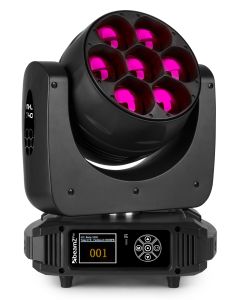 Lyre LED zoom, 7 x 40 W, RGBW - MHL740