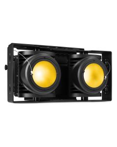 Blinder de scène 2 x LED COB de 100W W, blanc-chaud, effet tungstène, IP65 - SB220IP