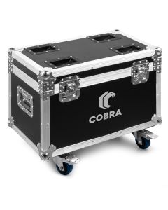 Flight case pour 4 x lyre COBRA - FC4COBRA