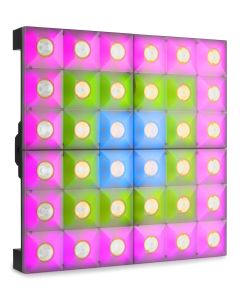 Panneau à LEDs hybride 36 x 3 W, blanc-chaud + 216 LED SMD RGB - LCB366