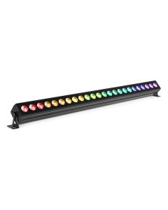 Barre à LED 24 x 6 W 6-en-1 RGBWA-UV, 8 zones - LCB246