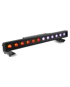 Barre à LED 12 x 15 W 6-en-1 RGBWA-Lime, IP65 - LCB1215IP