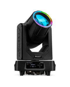 Lyre 2en1 étanche IP65, lampe à décharge 380W, effet AURA 40 x RGB, NEREID380B