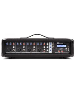 Table de mixage amplifiée 1 x 150 W, 4 canaux, format combo, BT/USB/MP3 - PDM-C405A