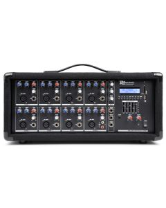 Table de mixage amplifiée 1 x 150 W, 8 canaux, format combo, BT/USB/MP3 - PDM-C805A