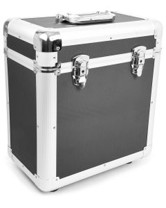 Valise 12" pour disques vinyl, noire - RC80