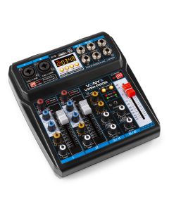 Table de mixage 4 canaux, DSP, interface USB et lecteur MP3/BT - VMM-P500