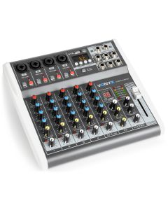 Table de mixage 6 canaux, USB/MP3 avec multi-effets - VMM-K602