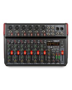 Table de mixage 10 canaux, BT/DSP/USB avec multi-effets - VM-KG10