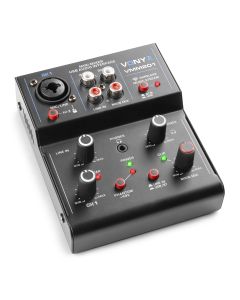 Table de mixage 2 canaux, EQ/USB/BT - VMM200