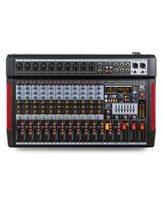 Table de mixage 12 canaux, DSP 32bits/MP3/BT - PDM-T1204