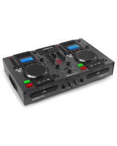 Lecteur CD, double à plat CD/MP3/USB/BT avec mixeur - CDJ450