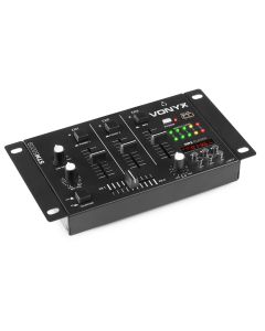 Table de mixage 6 canaux, USB/MP3, noire - STM-3020B