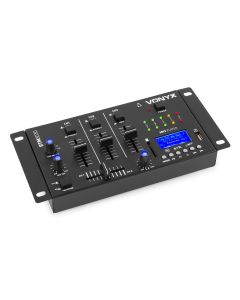 Table de mixage 4 canaux, USB/MP3/BT, enregistreur - STM3030