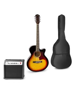 Pack guitare acoustique ShowKit, sunburst