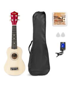 Pack Ukulele 21", set, clair - UKEY