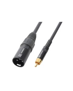 Cordon audio XLR mâle / RCA mâle, 3 m - CX52-3