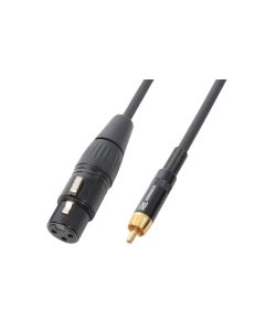 Cordon audio XLR femelle / RCA mâle, 3 m - CX54-3