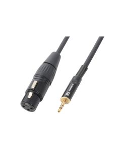 Cordon audio XLR femelle / jack 3,5 mâle stéréo, 0,5 m - CX50-05