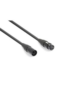 Cordon DMX 3-PIN XLR femelle / 5-PIN XLR mâle, 10 cm - CX105