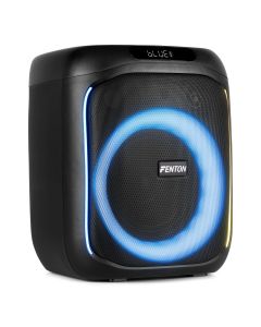 Karaoké enceinte 6,5", 100 W, batterie, BT, avec spectacle de lumières - PartyBox160