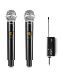 Double Microphone Main Plug-and-Play UHF sans fil WM552