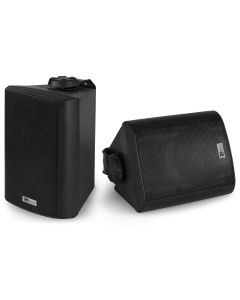 Enceinte Public adress, 100 V / 8 Ω, 100 W, 4", intérieur et extérieur, IPX5, noires - BC40V