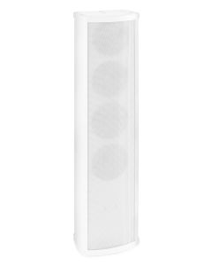 Colonne sonore Public adress, 100 V, 20 W, blanche, pour intérieur - ICS4