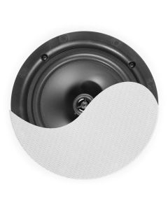 Haut-parleur de plafond amplifiés, BT 6.5", blanc NCBT601